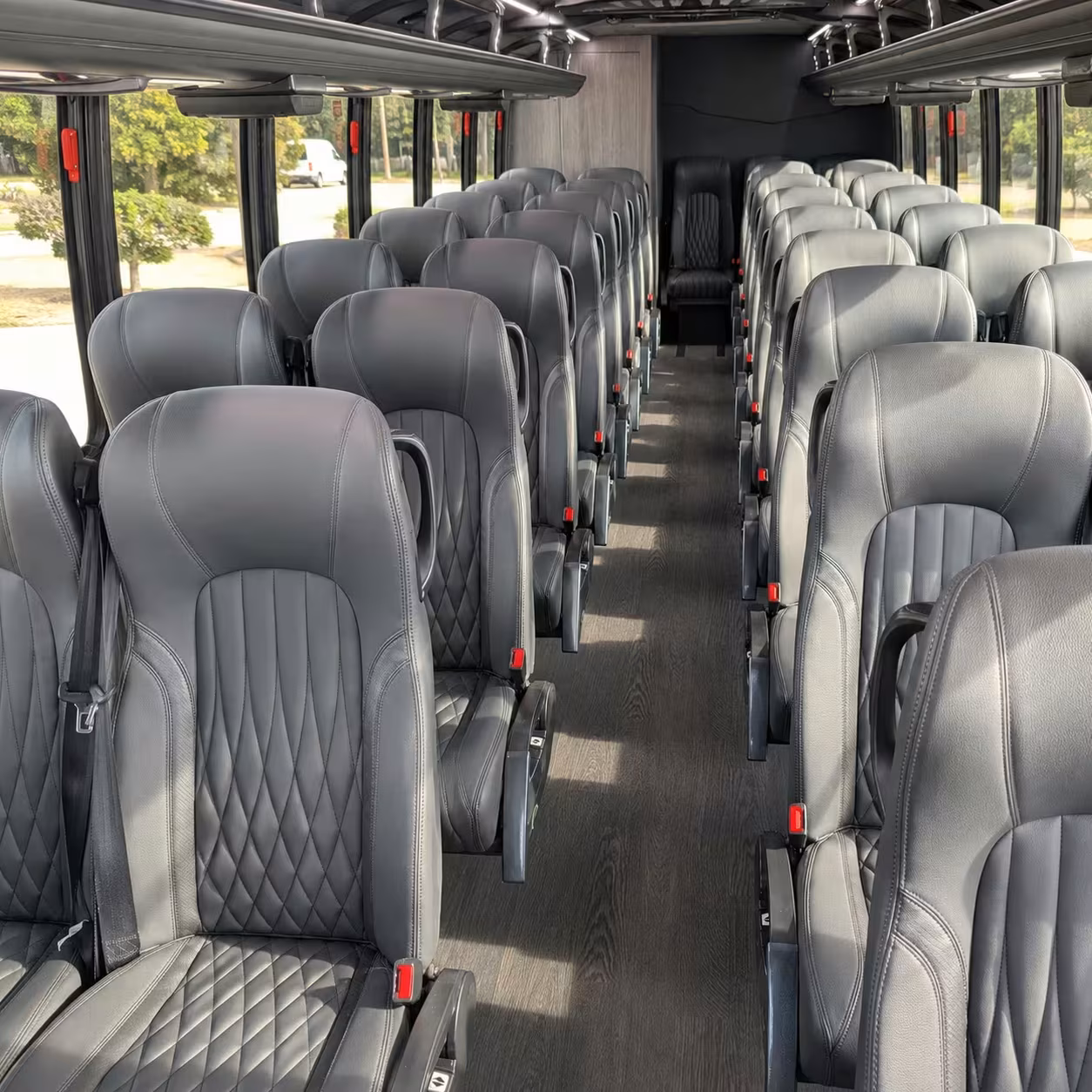 30 passenger minibus interior
