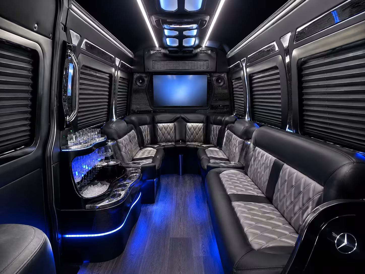 bus rental options for santa clarita trips
