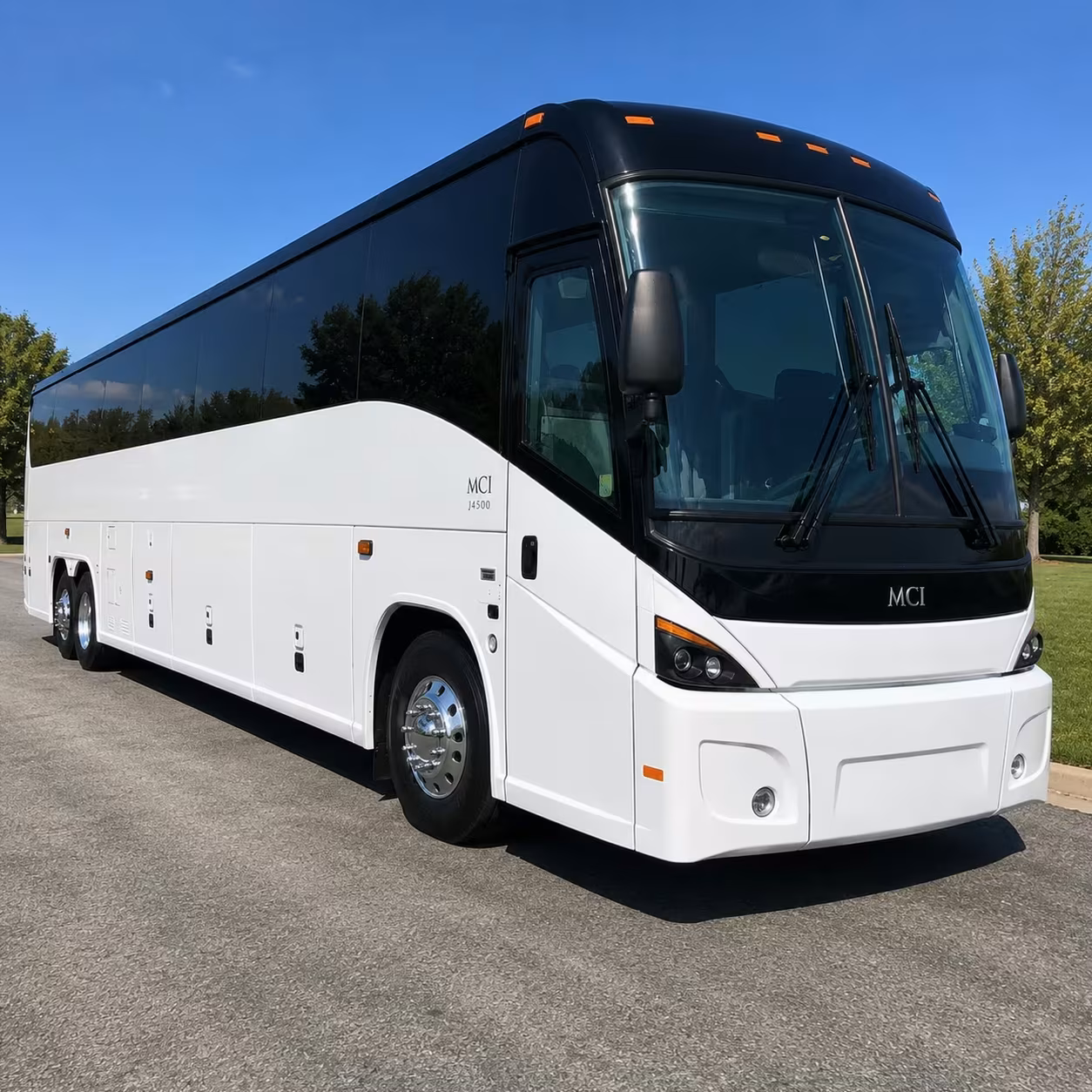 corporate campus shuttle buses in santa clarita and valencia