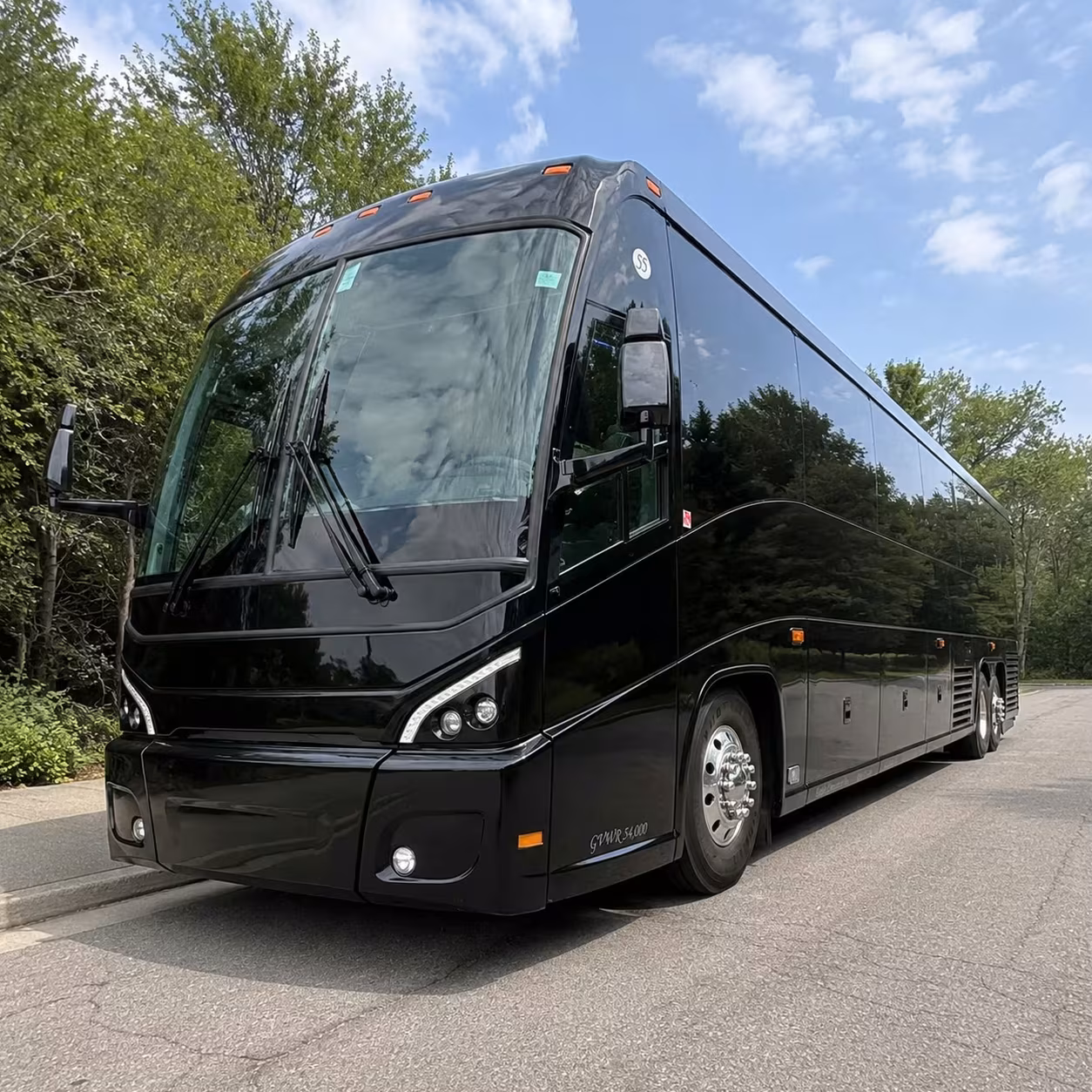 las vegas charter bus rentals from santa clarita