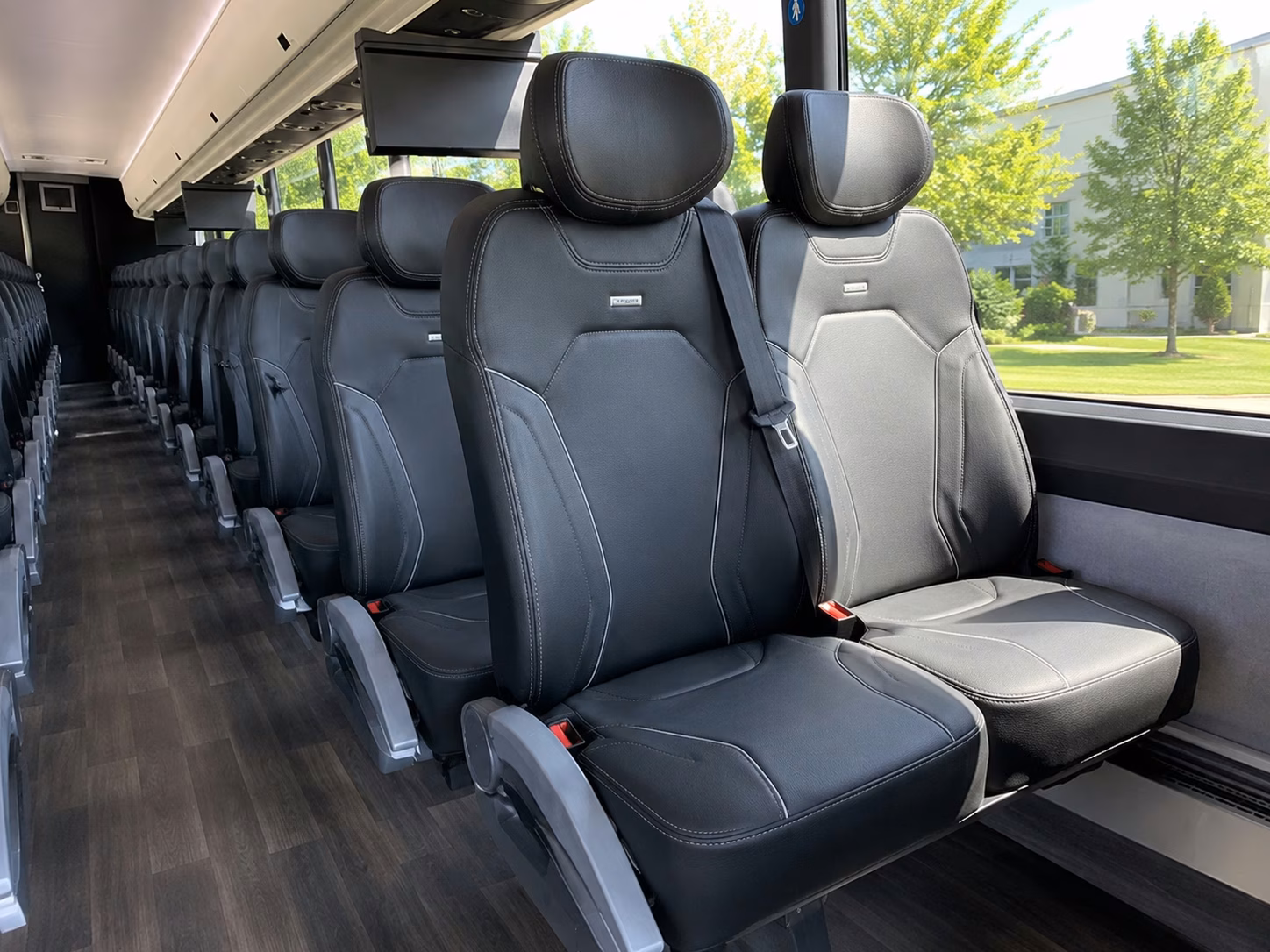 santa clarita wedding shuttle buses from hotels to your venue