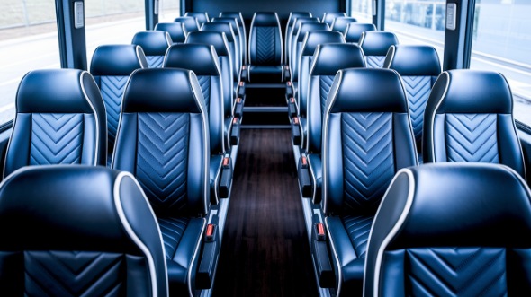 santa clarita 20 passenger minibus inside