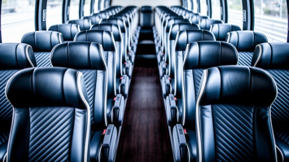 santa clarita 56 passenger charter bus rental